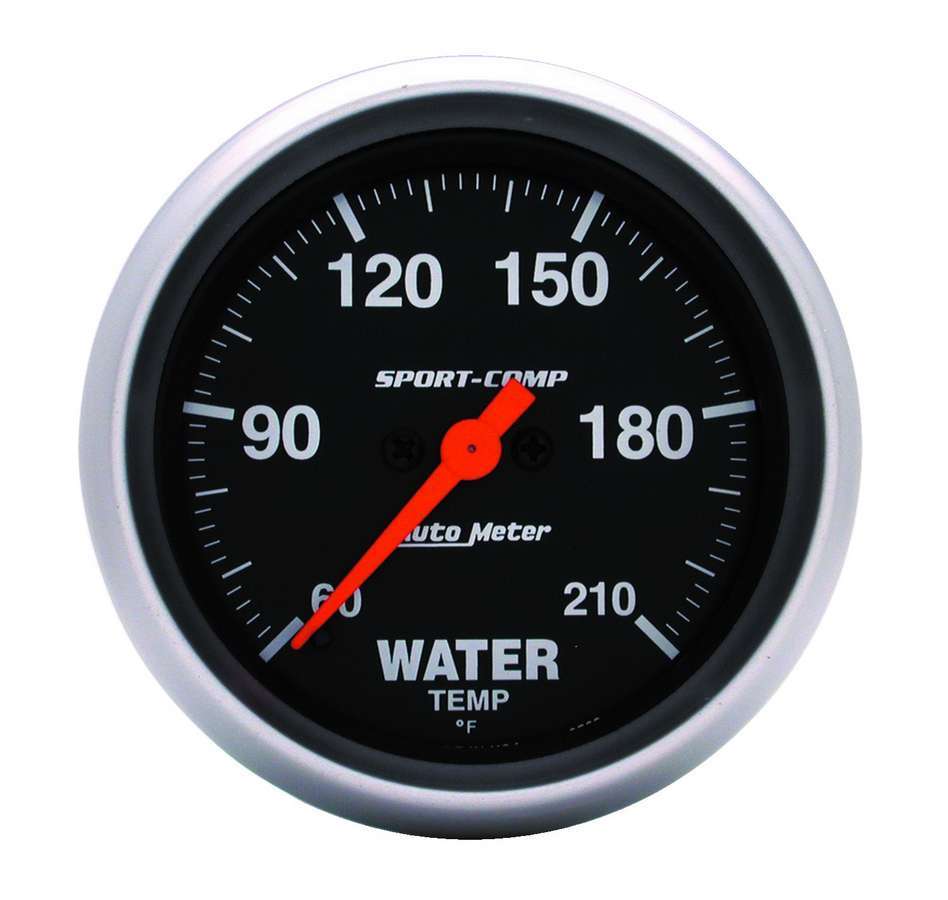 Autometer - Sport Comp 2-5/8in Water Temp 60-210 Mech.