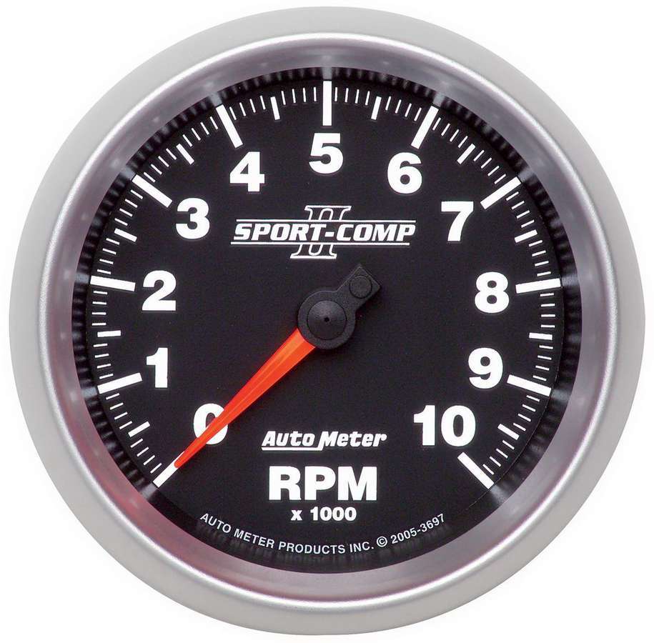 Autometer - 3-3/8in S/C II In-Dash Tach