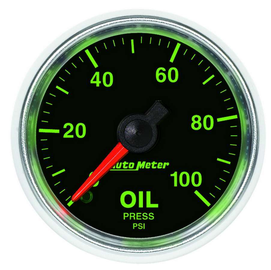 Autometer - 2-1/16 Gs Oil Pressure Gauge - 0-100psi