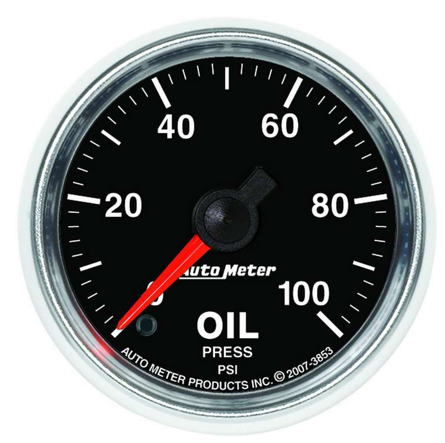 Autometer - 2-1/16 GS Oil Pressure Gauge - 0-100psi
