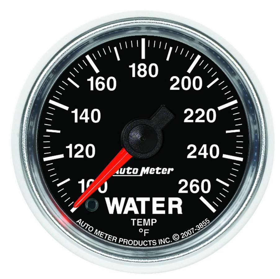 Autometer - 2-1/16 GS Water Temp Gauge - 100-260