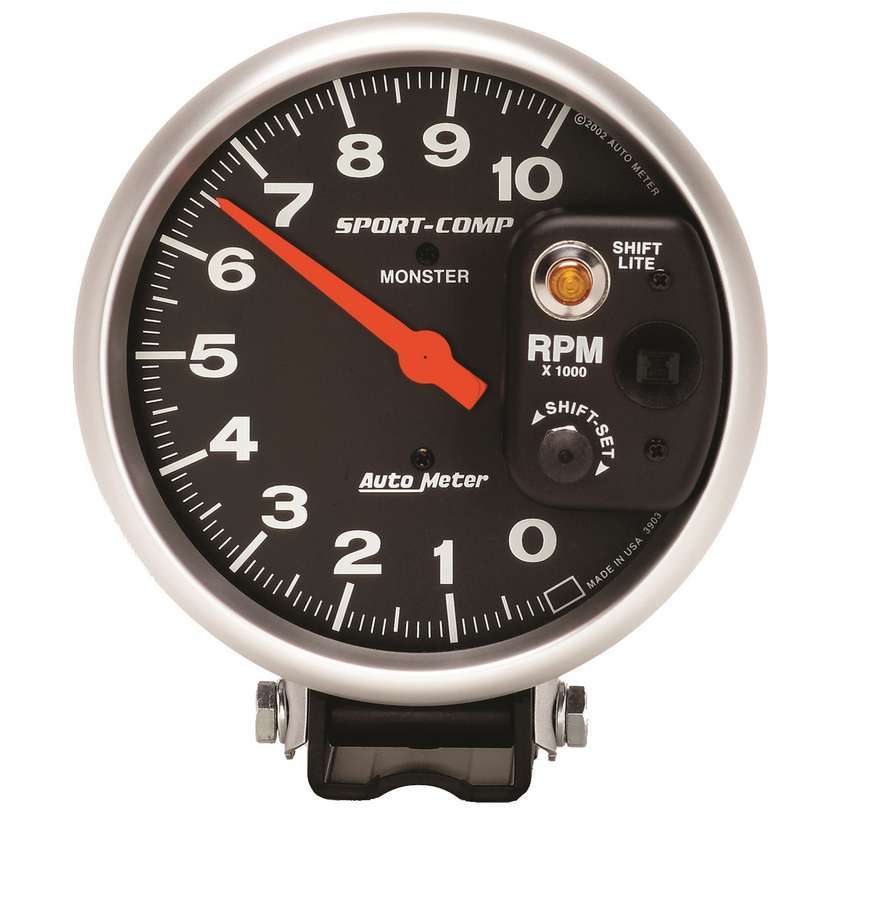 Autometer - 10000 Sprt-Comp Shft-Lit