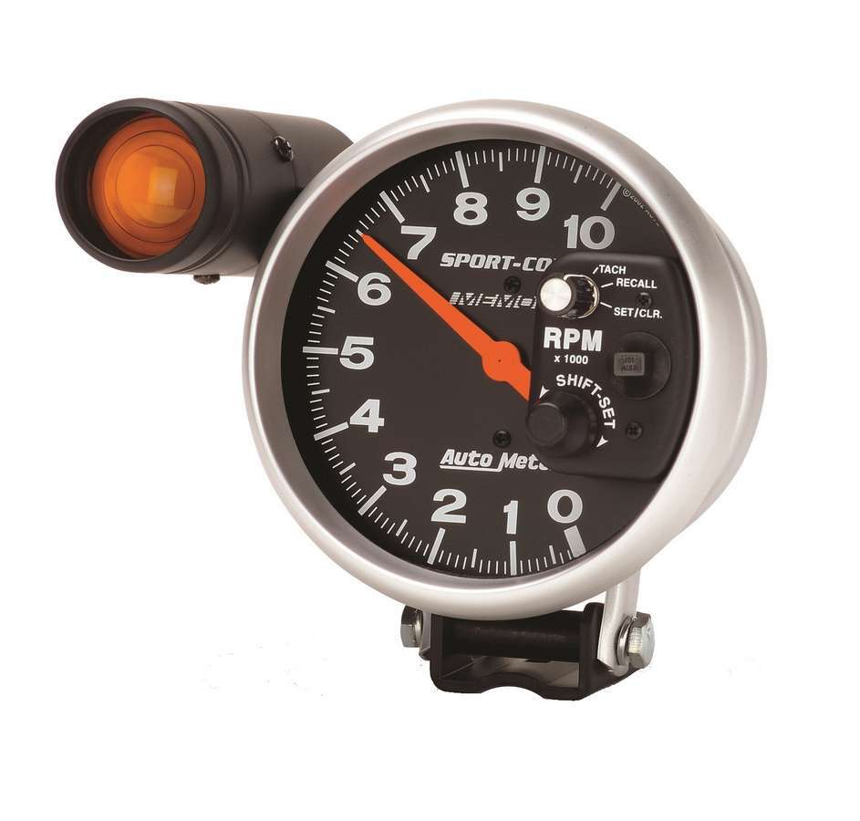 Autometer - 5in Sport Comp Monster Tach W/Recall