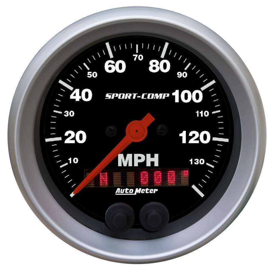 Autometer - 3-3/8 S/C GPS Speedo w/Rally-Nav Display