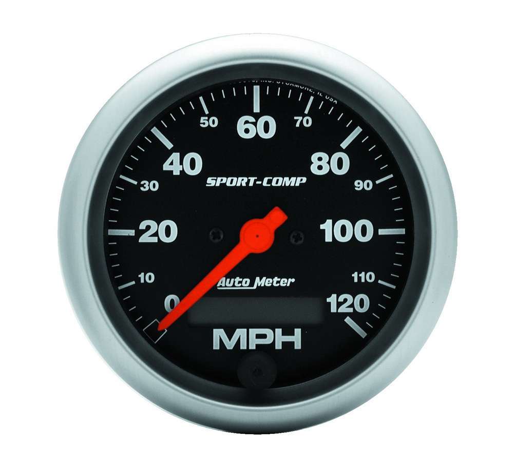 Autometer - 3-3/8in Sport Comp. Elec. 120MPH Speedometer