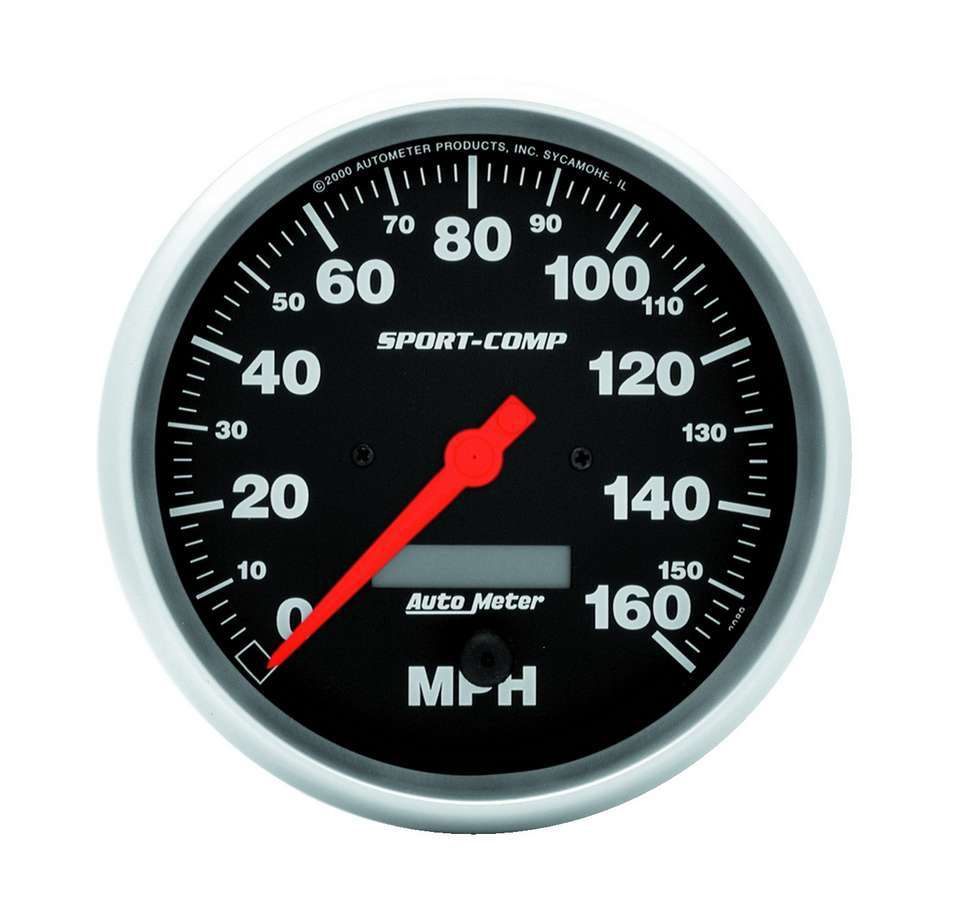 Autometer - 5in Sport Comp. Elec. 160 MPH Speedometer