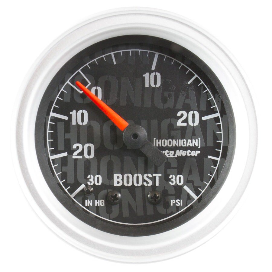 Autometer - 2-1/16in Vacuum/Boost Gauge Hoonigan Series