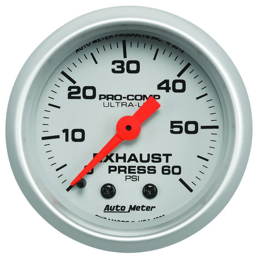 Autometer - Exhaust Pressure Gauge 0-60psi Ultra-Lite
