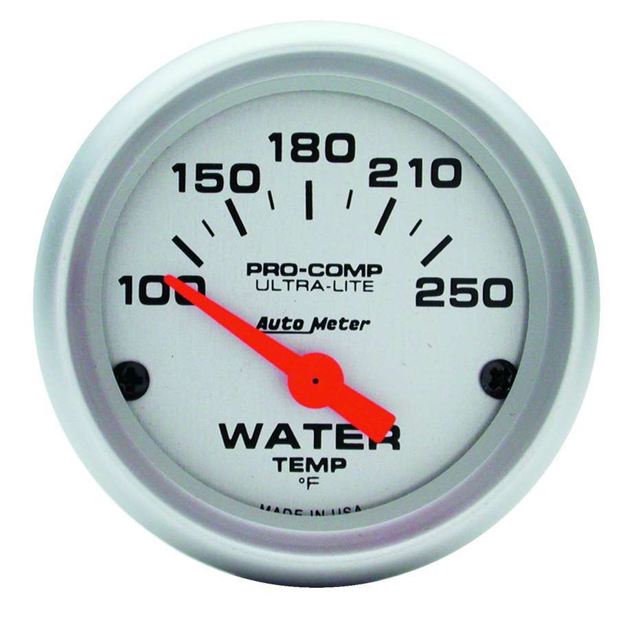 Autometer - 2-1/16in U/L Water Temp Gauge 100-250