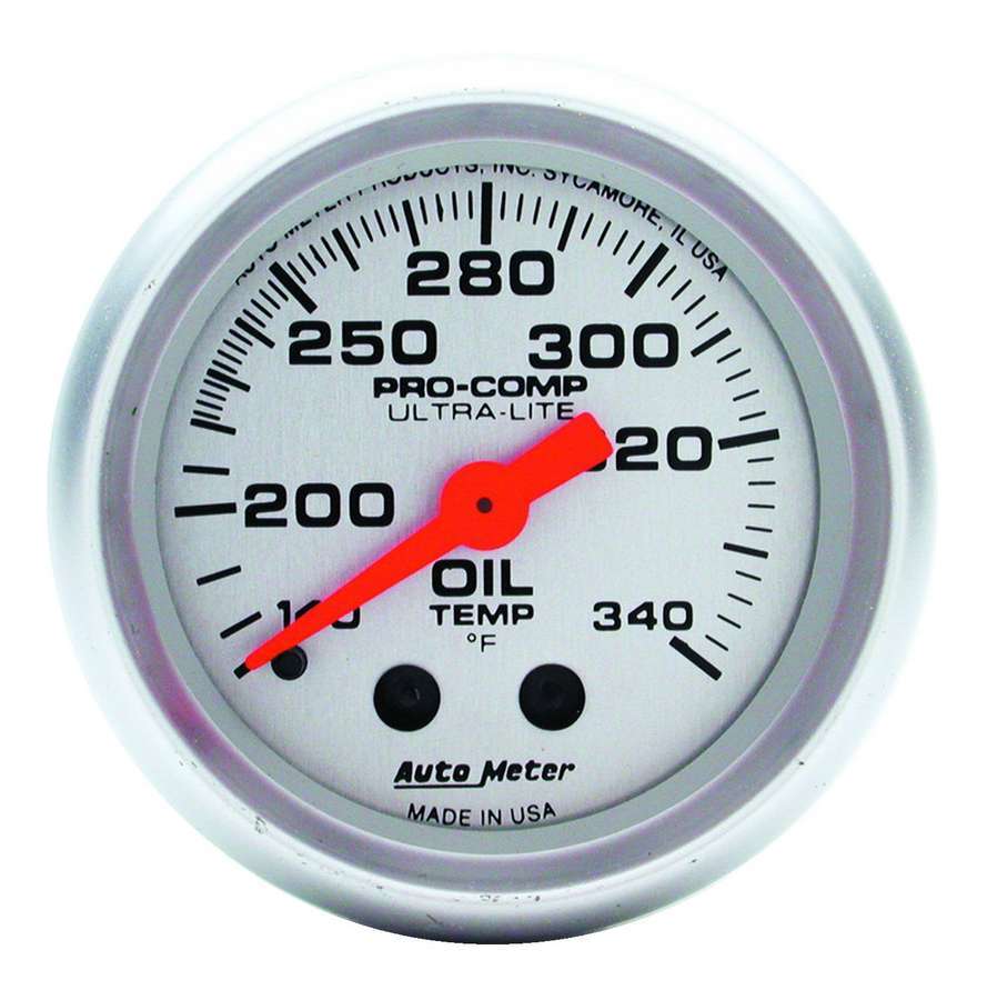 Autometer - 2-1/16in Ultra-Lite Oil Tank Temp. Gauge