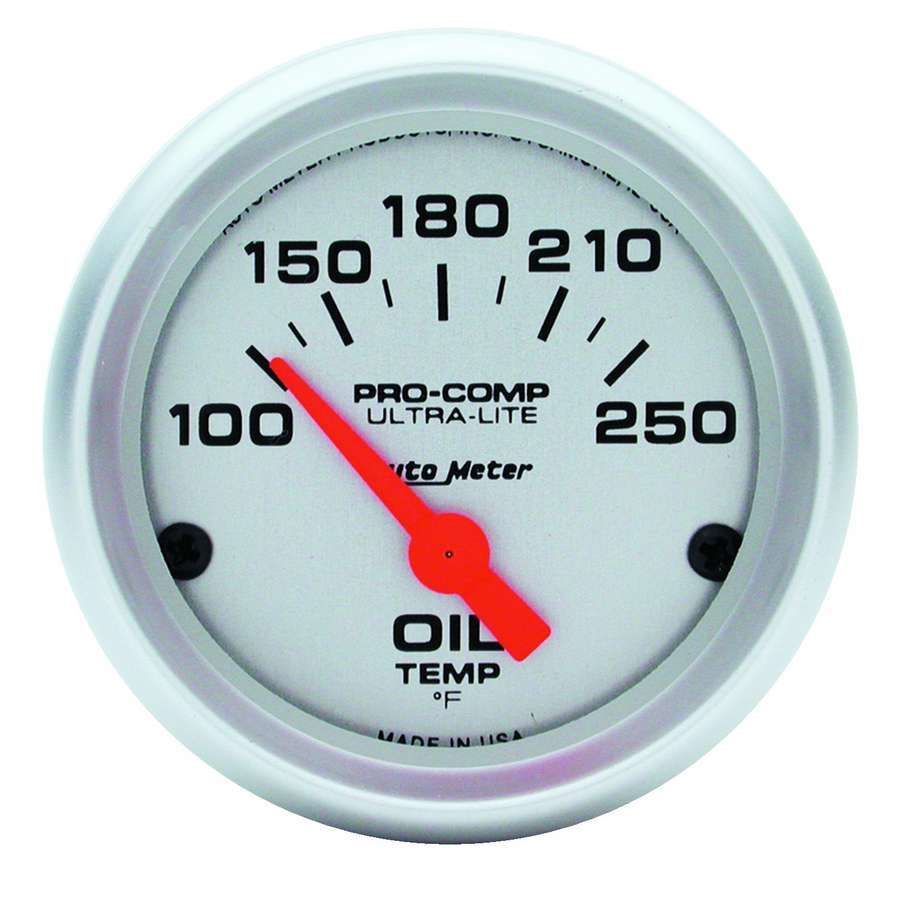 Autometer - 2-1/16in Ultra Light Oil Temp. Gauge