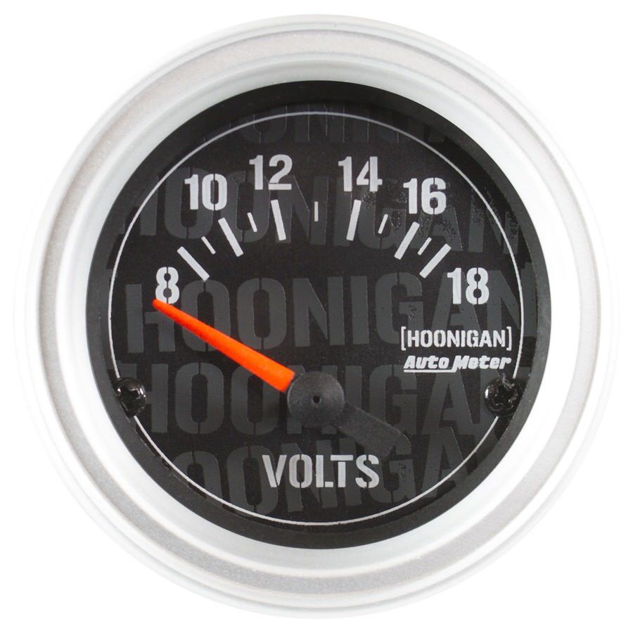 Autometer - 2-1/16in Voltmeter Gauge Hoonigan Series