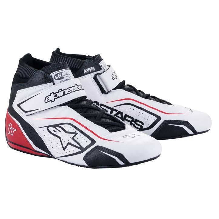 Alpinestars Usa - Shoe Tech-1T V3 White / Black / Red Size 7