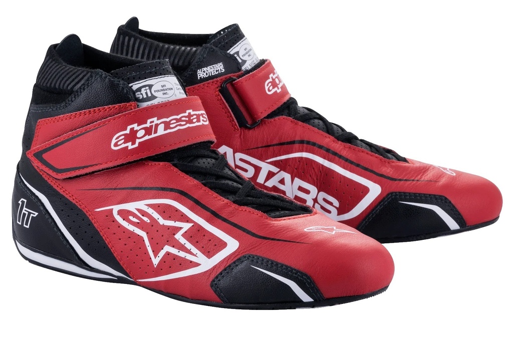 Alpinestars Usa - Shoe Tech-1T V3 Red / Bk White Size 9