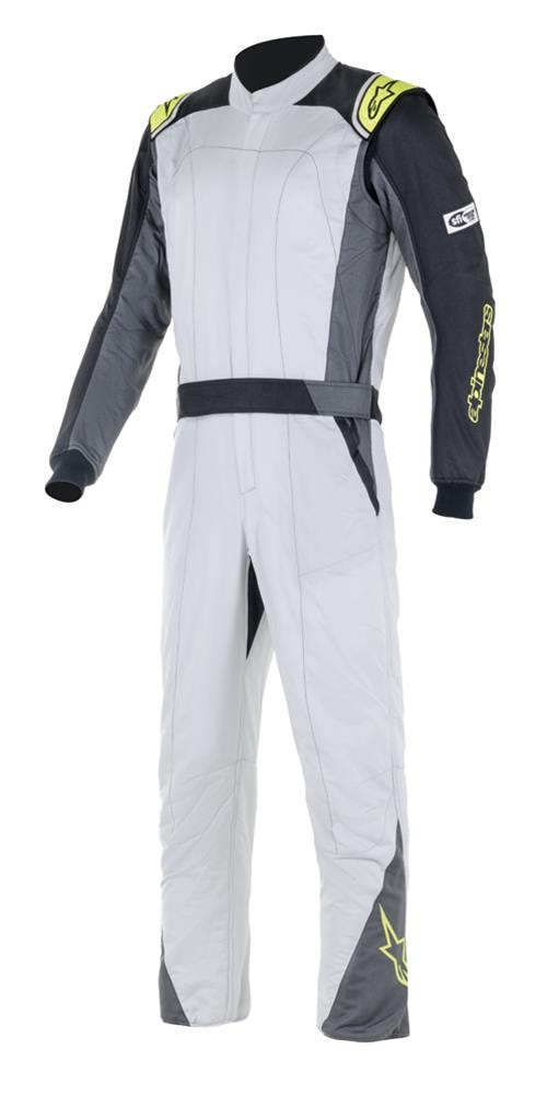 Alpinestars Usa - Suit Atom Silver Flu/Yel Medium / Large