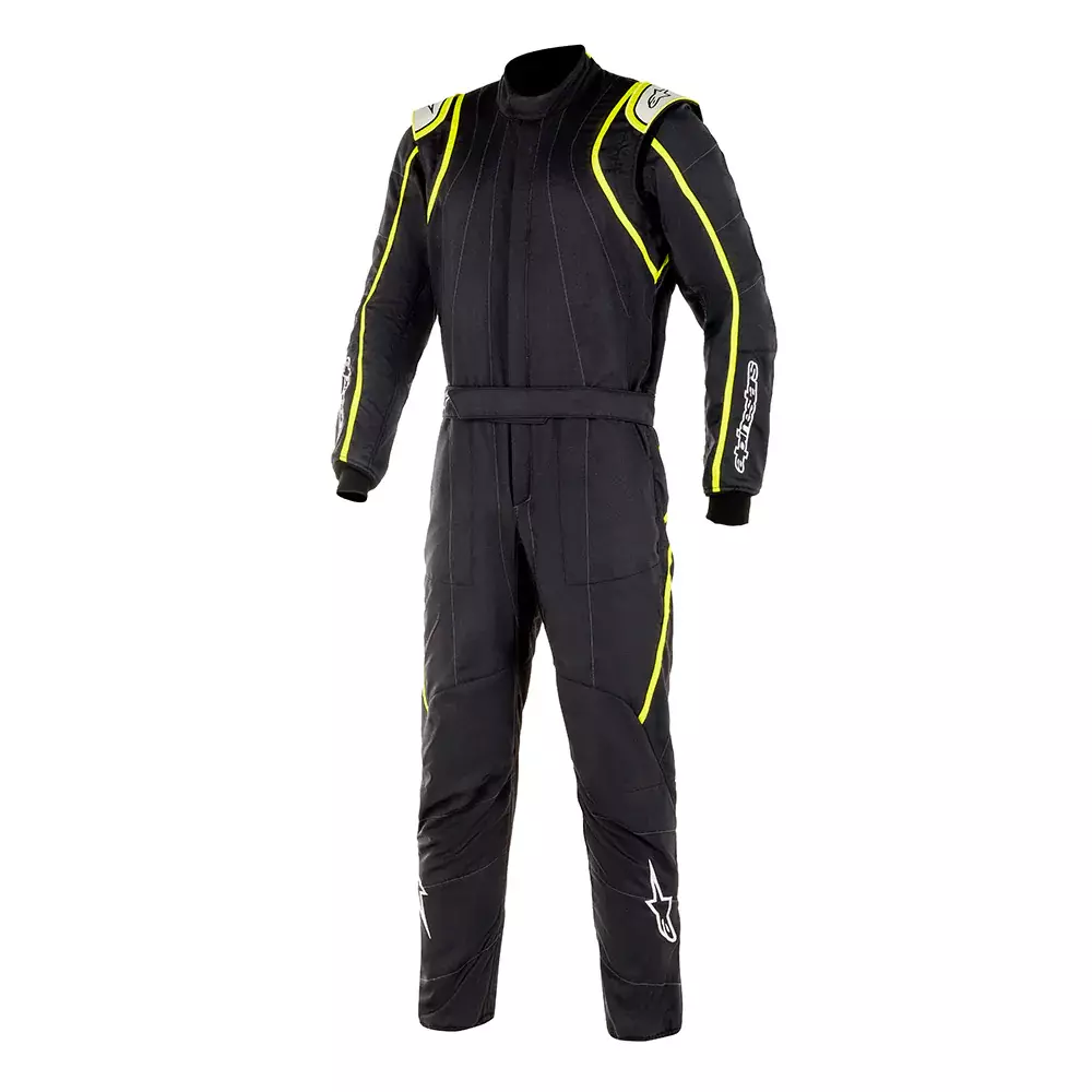 Alpinestars Usa - Suit Gp Race V2 Black / Yellow Medium