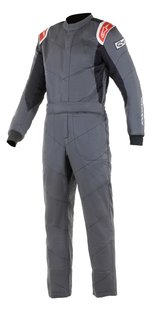 Alpinestars Usa - Suit Knoxville V2 Grey / Red Xx-Large / XxX-Large