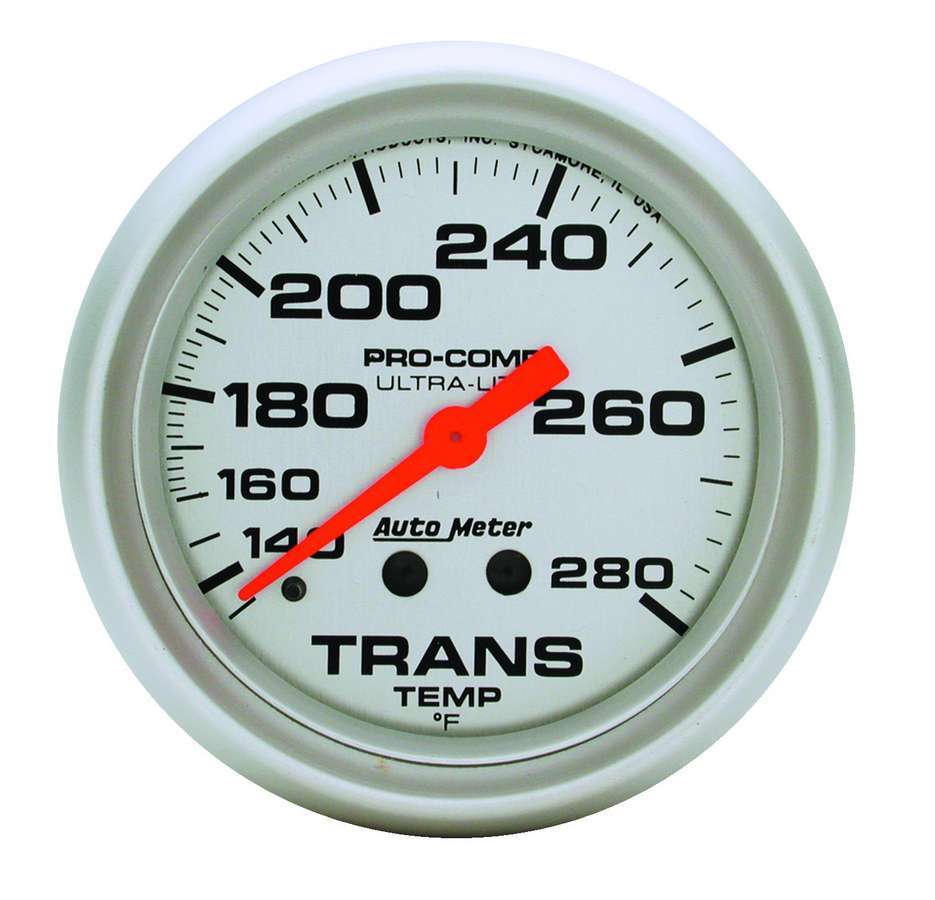 Autometer - Ultra-Lite 2-5/8in Trans.Temp. 280 F. Mech.