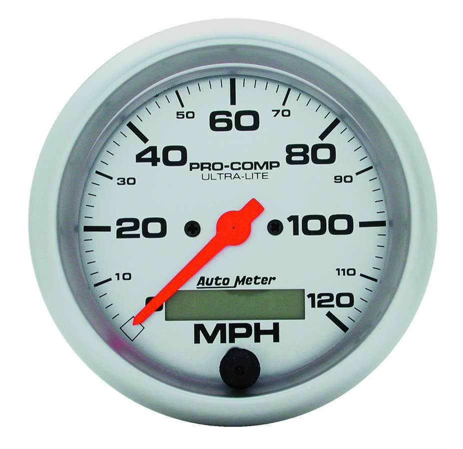 Autometer - 3-3/8in Ultra-Lite Elec. 120MPH Speedometer