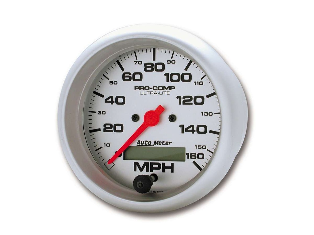 Autometer - 3-3/8in Ultra-Lite Elec. 160MPH Speedometer