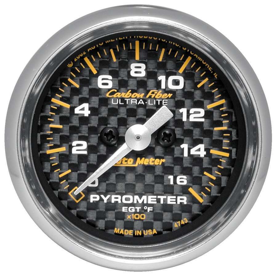 Autometer - 2-1/16in C/F 1600 Degree Pyrometer