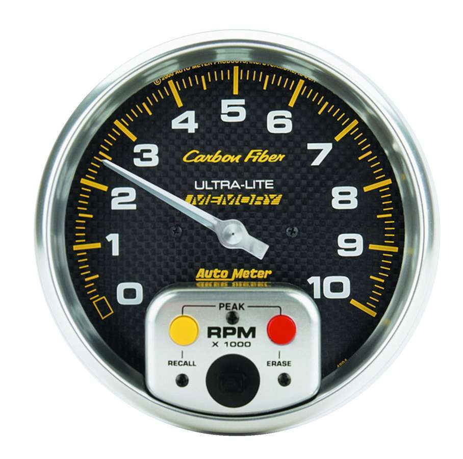 Autometer - 5in C/F In-Dash Tach 10000RPM