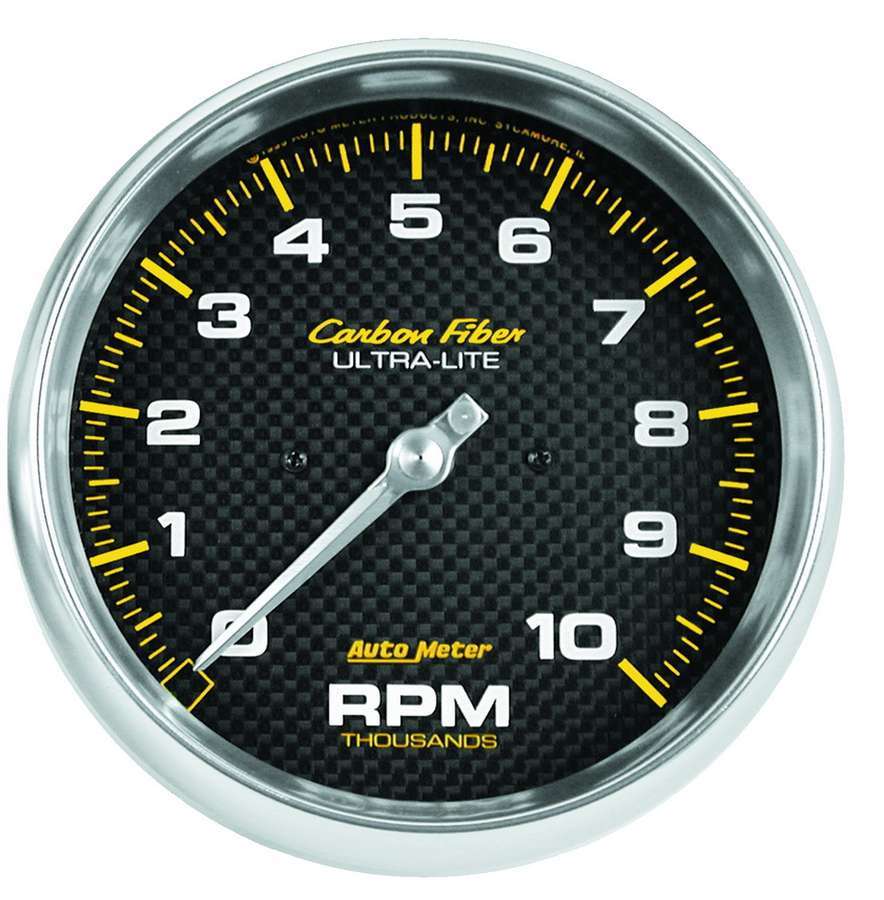 Autometer - C/F 5in 10000RPM In-Dash Tach