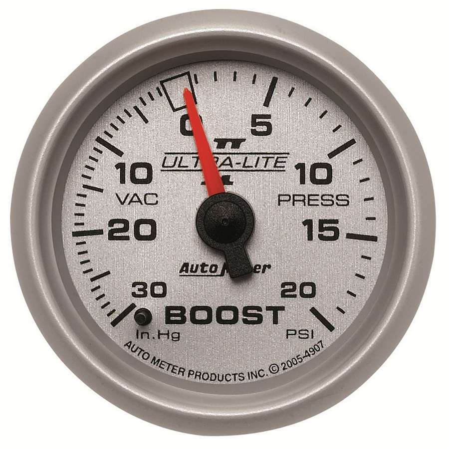 Autometer - 2-1/16in U/L II Boost / Vac Gauge 30/20