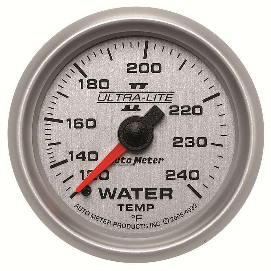 Autometer - 2-1/16in U/L II Water Temp. Gauge 120-240