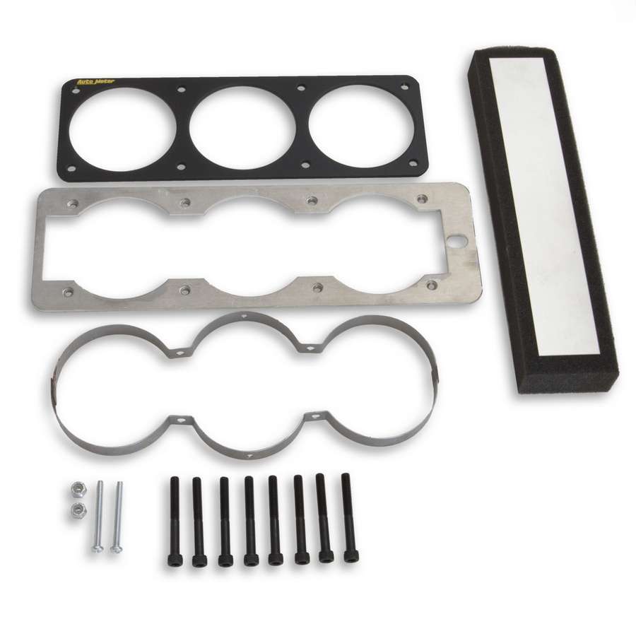 Autometer - 87-93 Mustang 2-5/8in Triple Gauge Cage