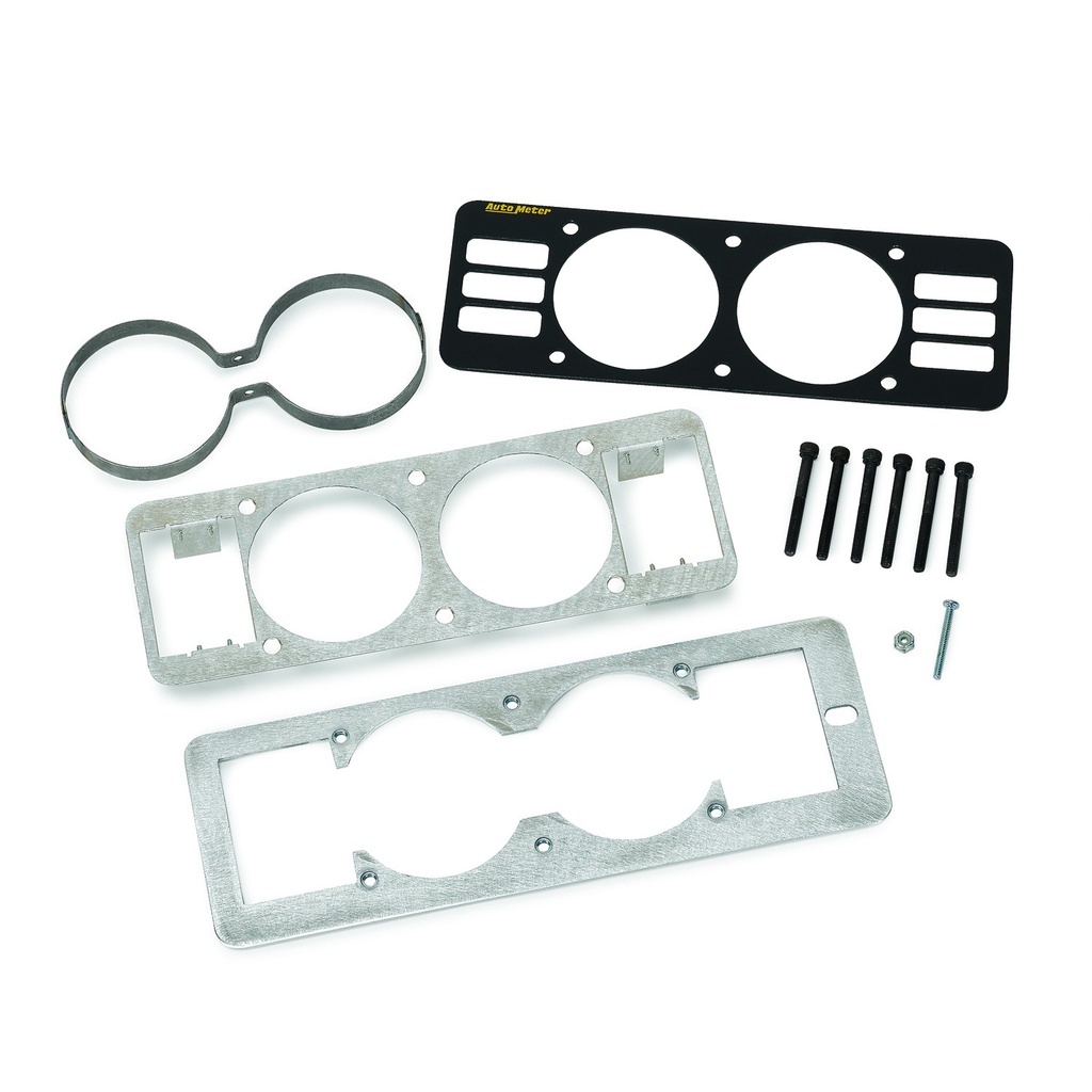 Autometer - 87-93 Mustang 2-5/8in Dual Gauge Cage