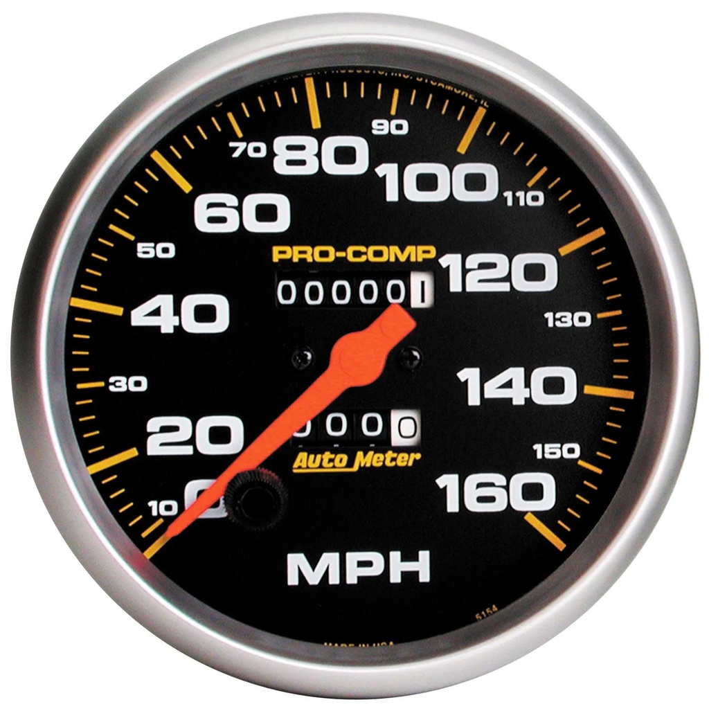 Autometer - 160 Mph Mech Speedo 5in