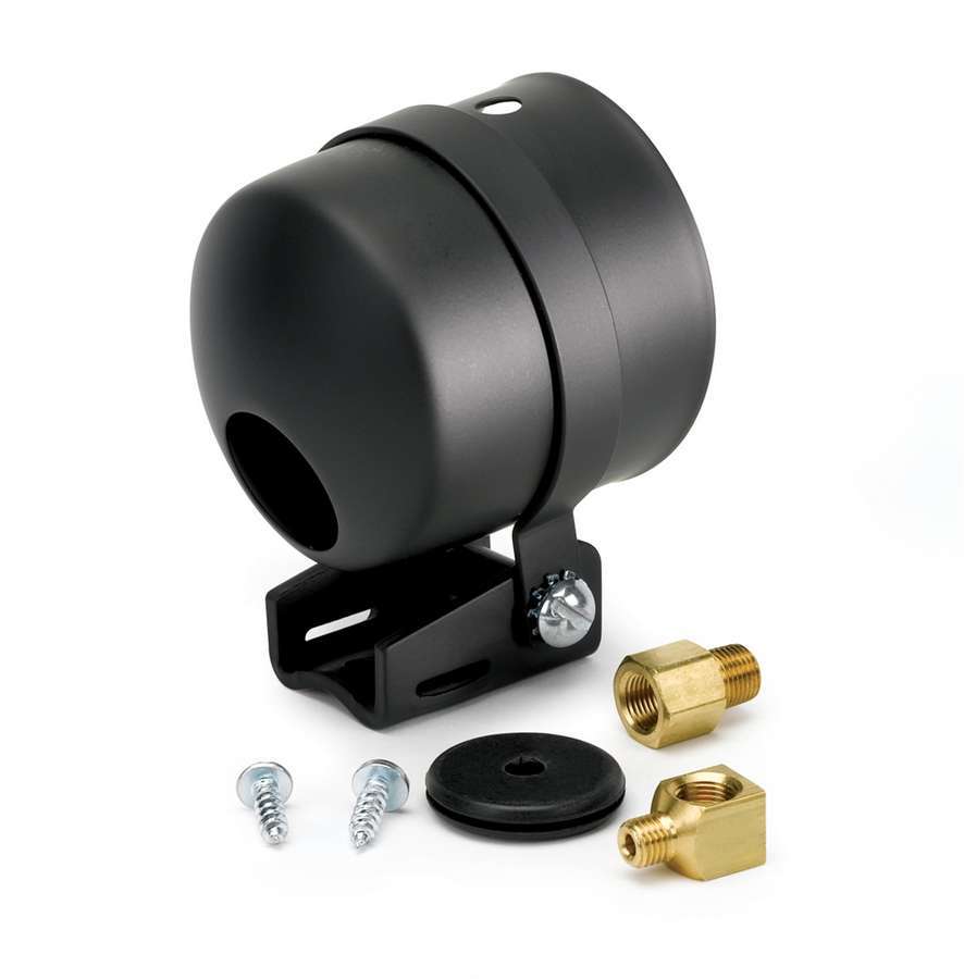 Autometer - 2-5/8 Blk Mtg Cup W/Hole