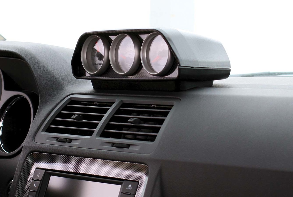 Autometer - 2-1/6 Gauge Dash Pod - 2010 Challenger
