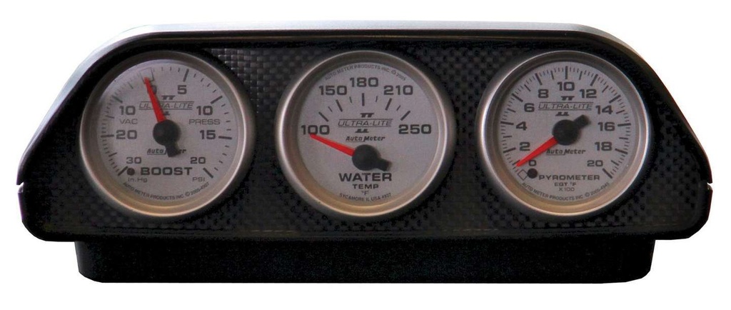 Autometer - 2-1/16 Triple Gauge Pod - Universal