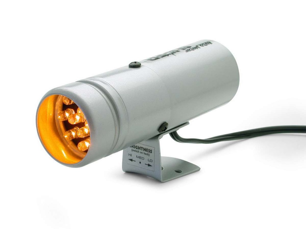 Autometer - Super-Lite Shift Light Silver - 12 LED's