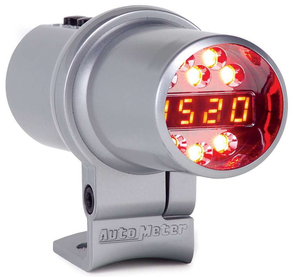 Autometer - 2-1/16in D/P/S Shift Light - 1 Stage- Silver