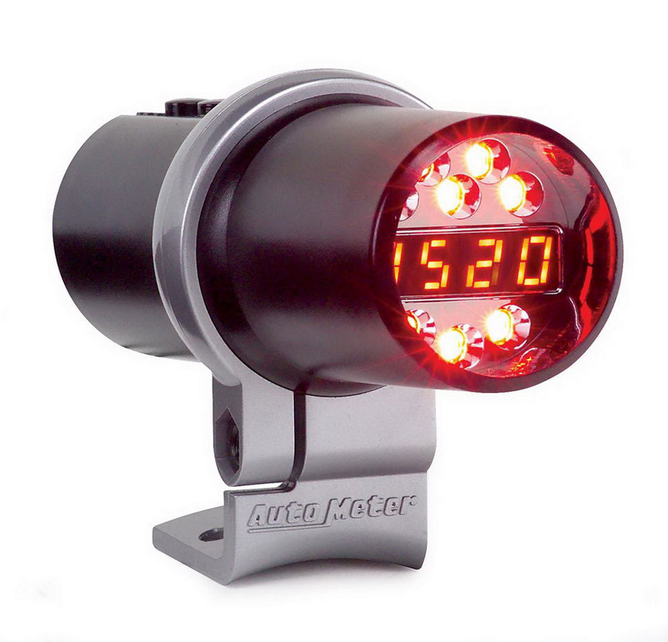 Autometer - 2-1/16in D/P/S Shift Light - Playback- Blk.