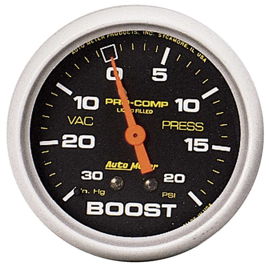 Autometer - 0-20/0-30 Turbo Boost