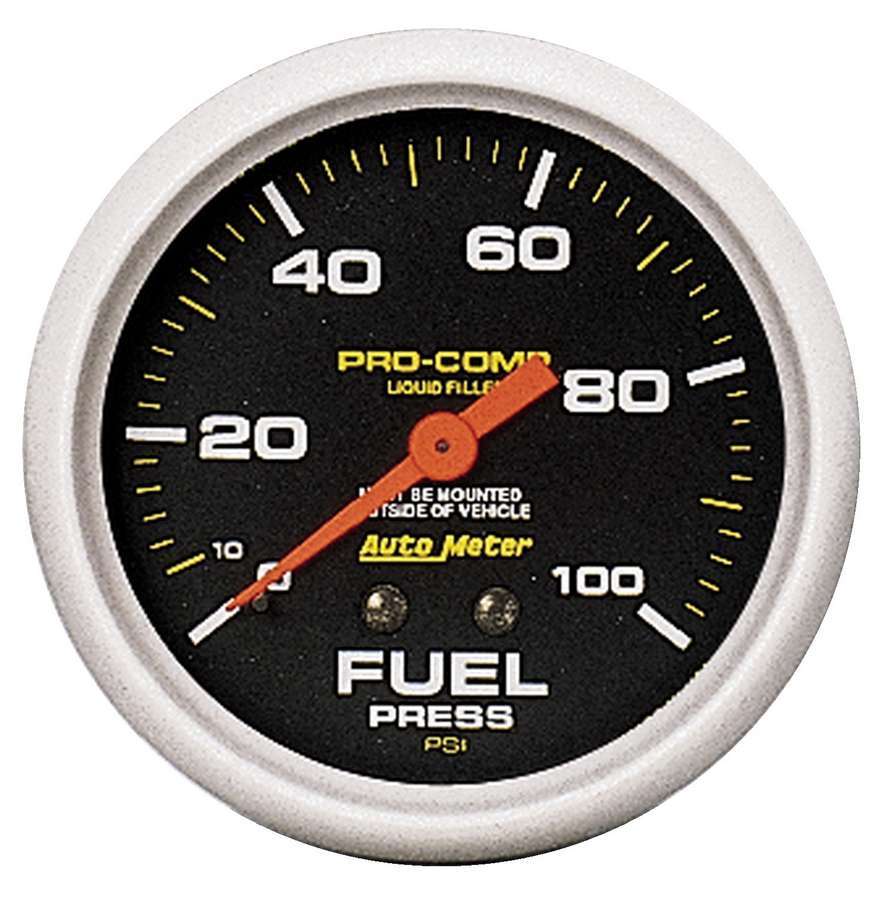 Autometer - 0-100 Fuel Pressure Gaug