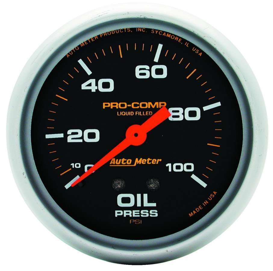 Autometer - 0-100 Oil Pressure Gauge