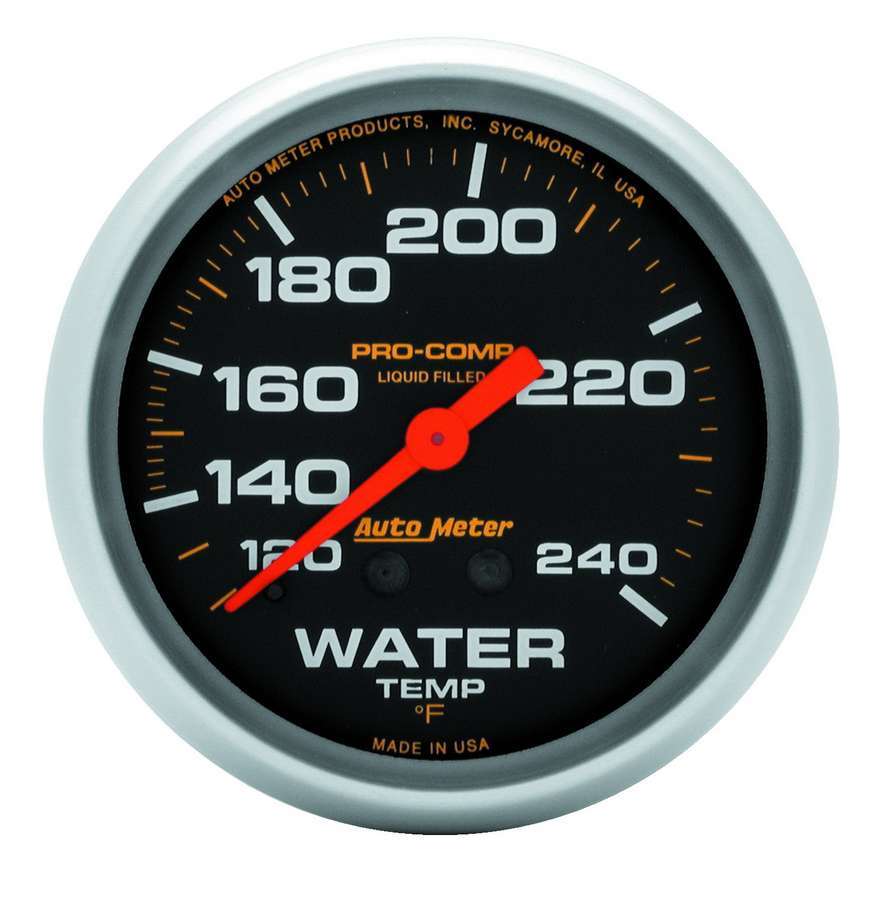 Autometer - 120-240 Water Temp. Gaug 12' Long