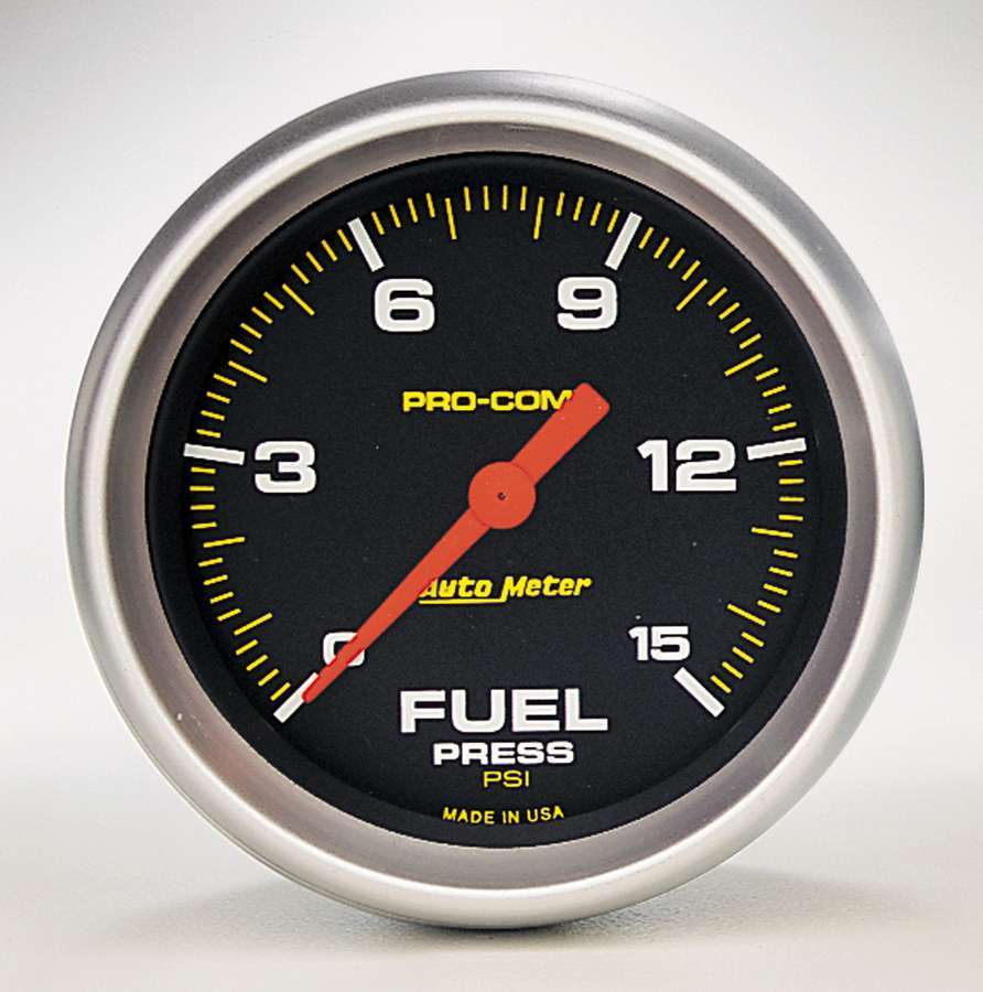 Autometer - Pro Comp 2 5/8in Fuel 0-15 PSI Elec.