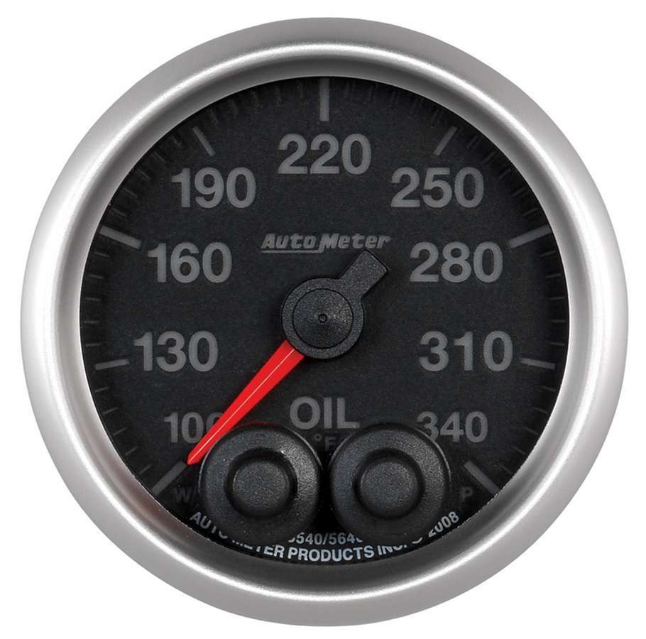 Autometer - 2-1/16 E/S Oil Temp Gauge - 100-340
