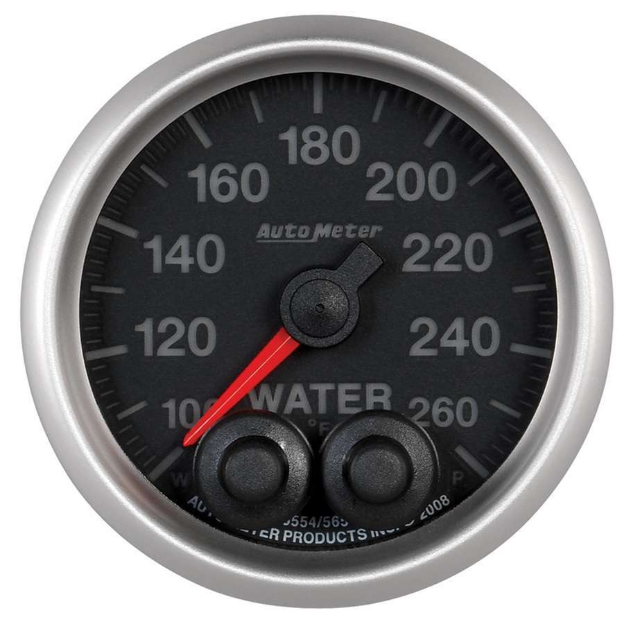 Autometer - 2-1/16 E/S Water Temp. Gauge - 100-260
