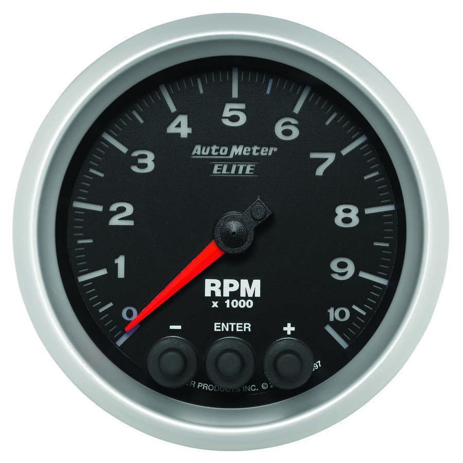 Autometer - 3-3/8 E/S In-Dash Tach - 10K RPM