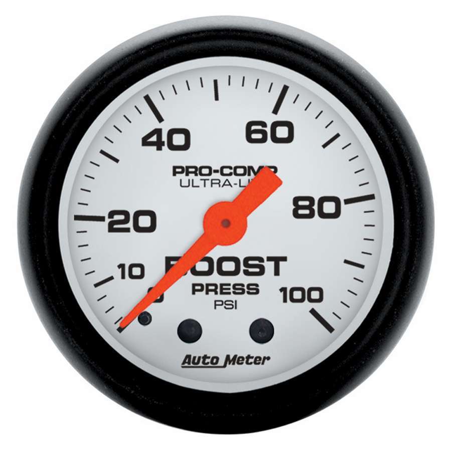 Autometer - 2-1/16in P/S Boost Gauge 0-100psi