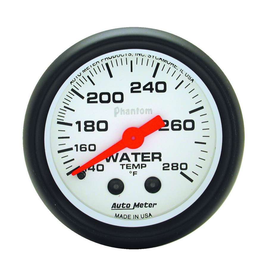 Autometer - Phantom 2 1/16in Water Temp 140-280