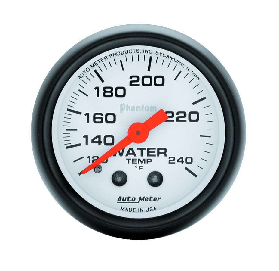 Autometer - Phantom 2 1/16in Water Temp 120-240