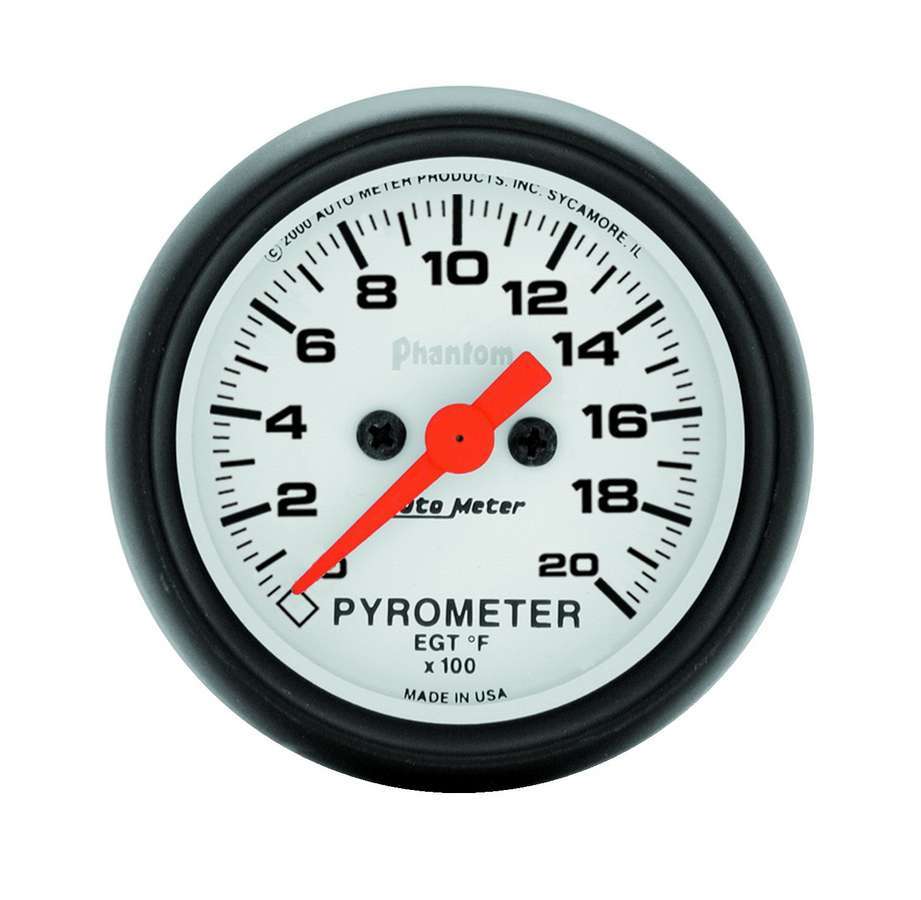 Autometer - 2-1/16in Phantom 2000 Degree Pyrometer